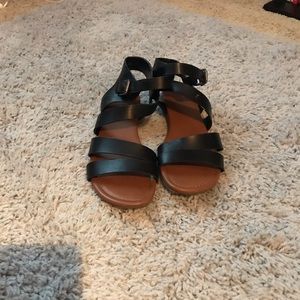 Black Franco Sarto sandals